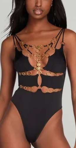 Agent Provacateur Black Swimsuit 
