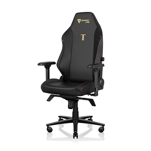 Secretlab Titan Evo Stealth Gaming Chair - 4D Armrests, Magnetic Head Cushion & 4-Way Lumbar Support - Black - Faux Leather