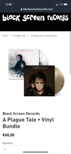 A Plague Tale • Vinyl Bundle