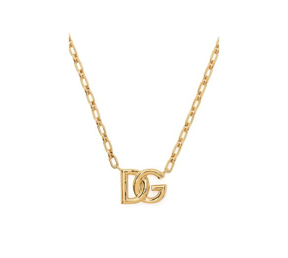 Chain necklace with DG logo