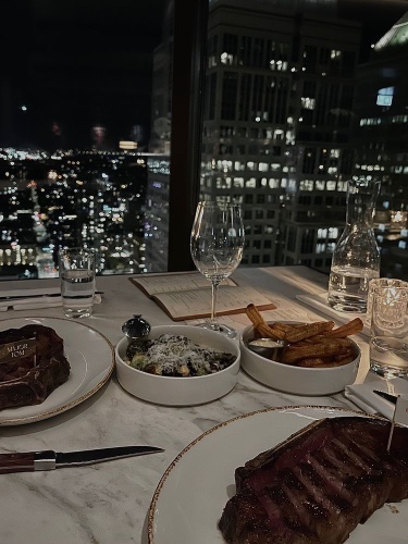 Dinner on you