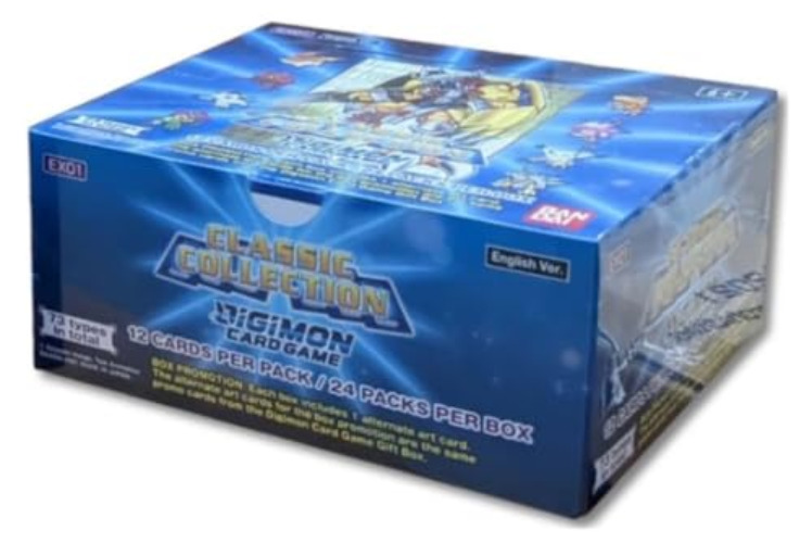 Banday Digimon TCG: Classic Collection EX-01 Booster Display (24)