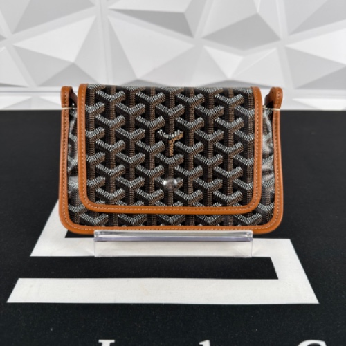 Goyard Black Plumet Pouch
