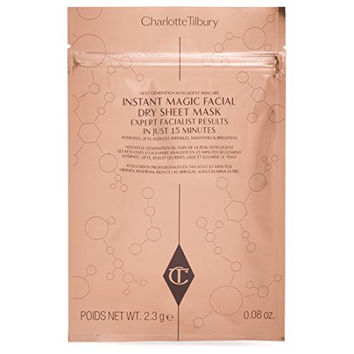 CHARLOTTE TILBURY INSTANT MAGIC FACIAL DRY SHEET MASK SINGLE MASK