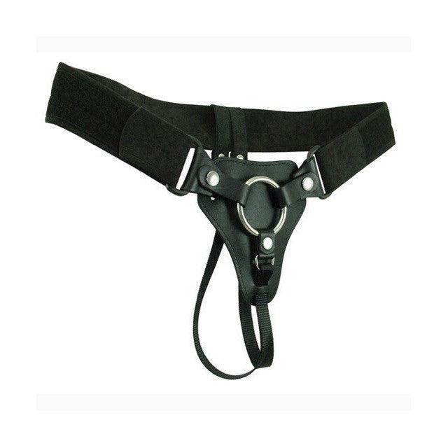Deluxe Leather & Velcro Harness: Wild Hide | L/XL