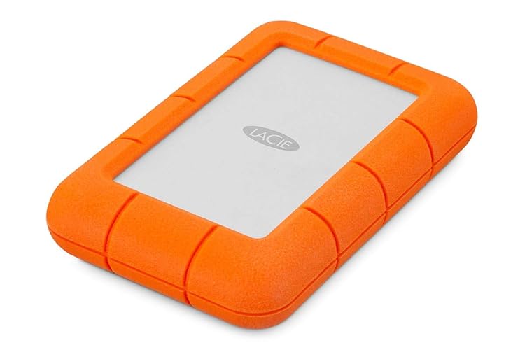 LaCie Rugged Mini 4TB External Hard Drive Portable HDD - USB 3.0 Compatible, Drop/Shock/Dust/Rain Resistant Shuttle Drive for Mac and PC - Rugged mini HDD - 4TB