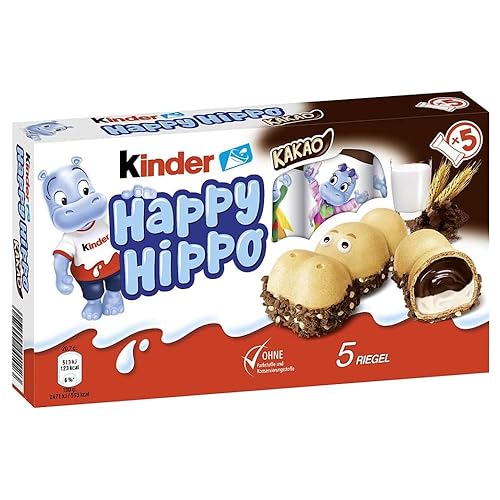 Kinder Happy Hippo Biscuits (103.5g)