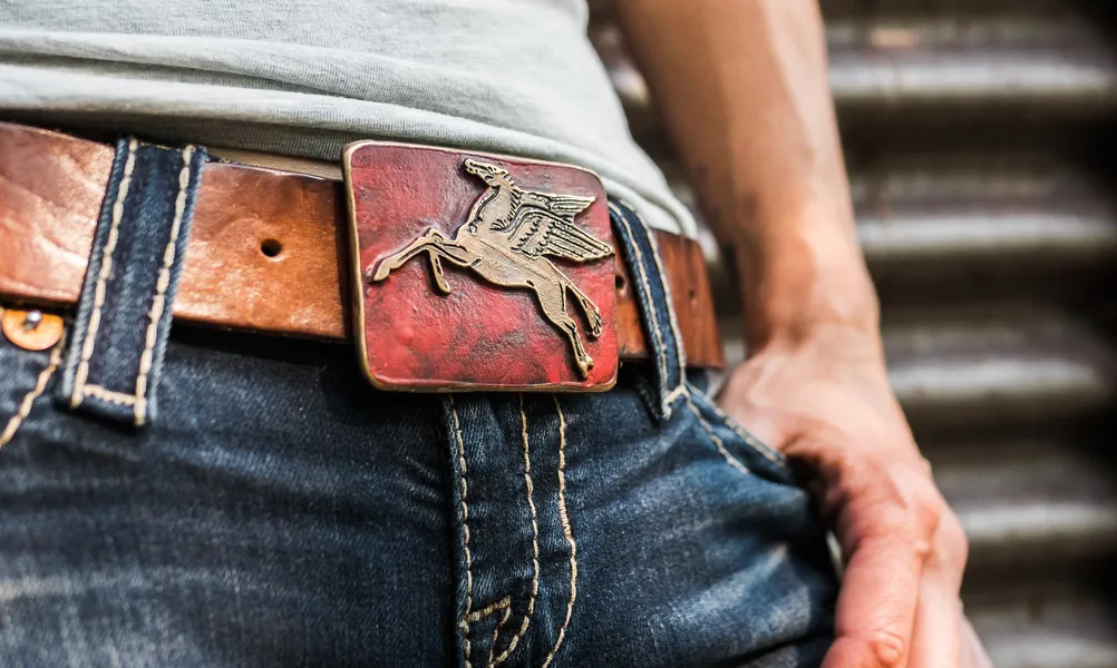 Pegasus - Bronze Belt Buckle