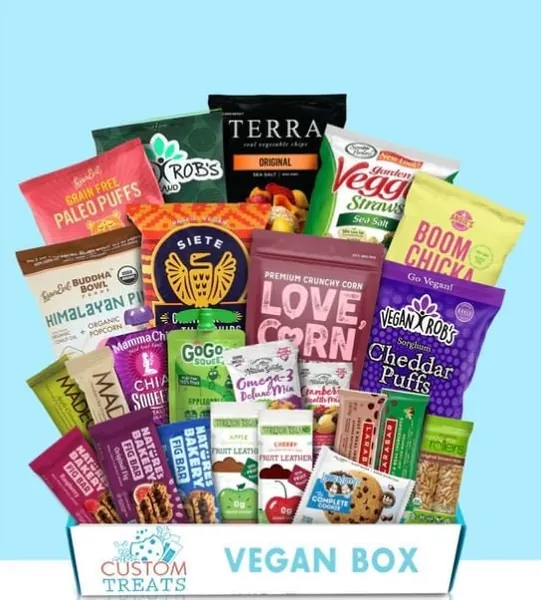 Vegan Snacks Care Package (24 Pack)