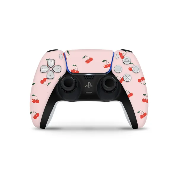 Ruby Cherries PS5 Controller Skin