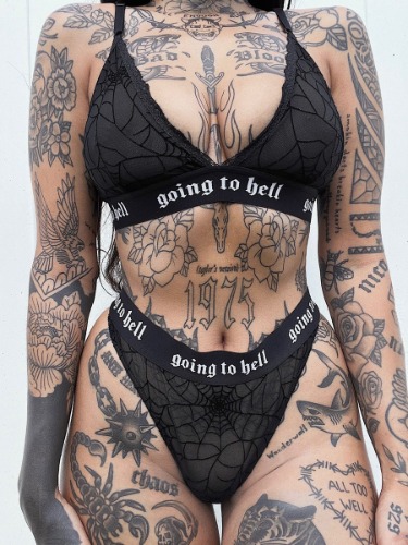 Zaza Web Lace set