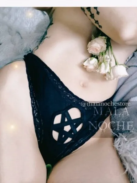 Body Harnesspentagram Panty Dark Panty Goth Garter Belt | Etsy Canada