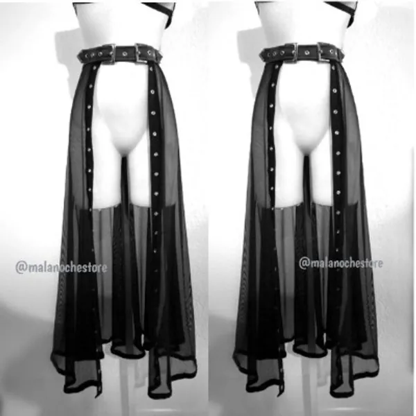 Skirt Gnoveva Long Skirt Gothic Skirt Maxi Skirt Goth | Etsy Canada