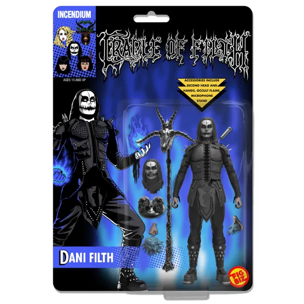 Cradle of Filth Dani Filth FigBiz 5" Action Figure | Default Title