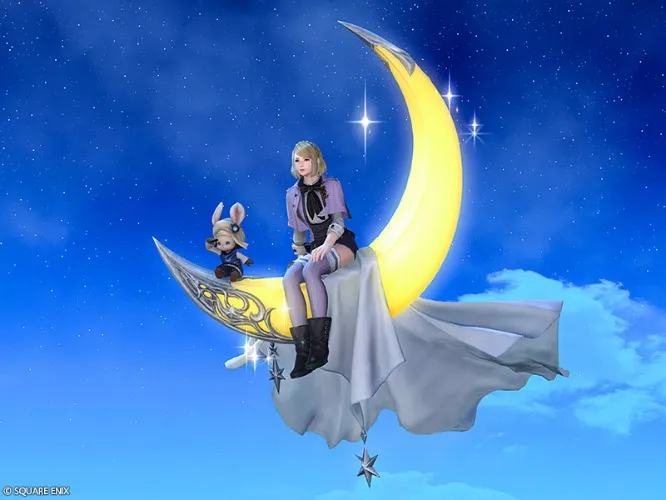 FFXIV: Crescent Moon (mount)