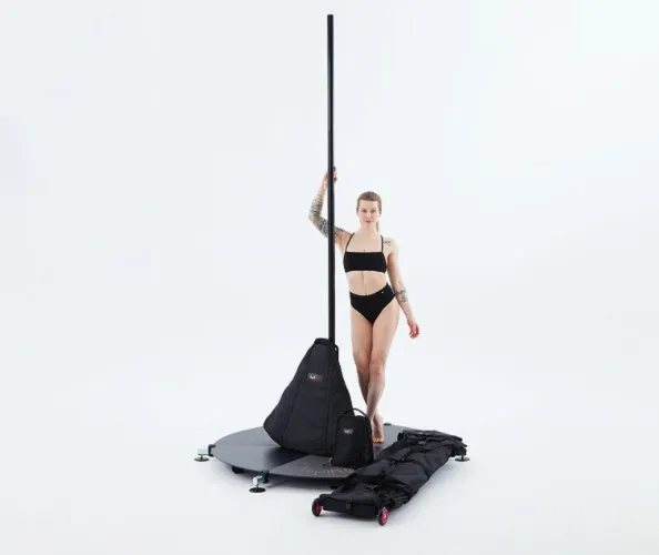 Portable LUPIT Stage Pole w/ carry case