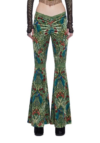 Romantic Mirage Flared Pants | RAINBOW / Large