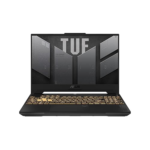 ASUS TUF Gaming F15 (2024) Gaming Laptop, 15.6” FHD 144Hz Display, GeForce RTX 3050, Intel Core i5-12500H, 8GB DDR4, 512GB PCIe SSD, Wi-Fi 6, Windows 11, FX507ZC4-AS51-CA