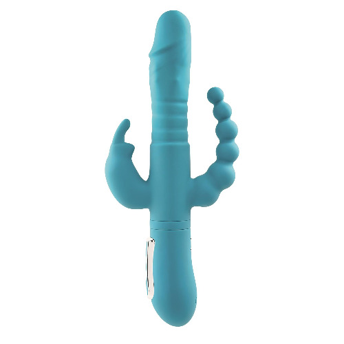 Eve's Thrusting Triple Joy Rabbit - Vibrators | Adam & Eve