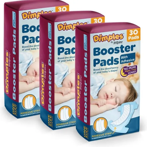 Dimples Booster Pads 90 Count