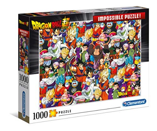 39489 Impossible Puzzle Dragon Ball – Puzzle 1000 Teile ab 9 Jahren, Erwachsenenpuzzle mit Wimmelbild, herausforderndes Geschicklichkeitsspiel für die ganze Familie - Dragonball