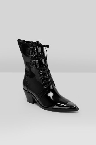 Dark Sin Boots | US10 / Black / 100% PU