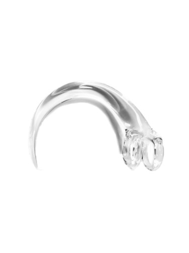 Peace Lily Glass Kitty Claw | Clear