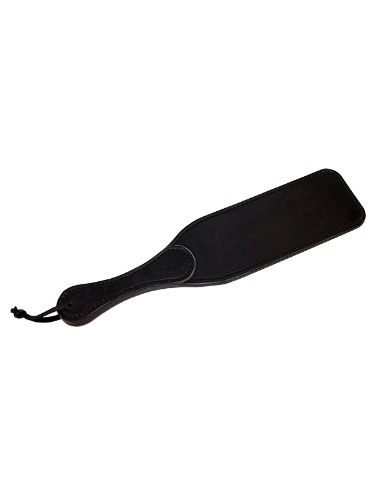 6Whips 14" Leather Paddle | Black