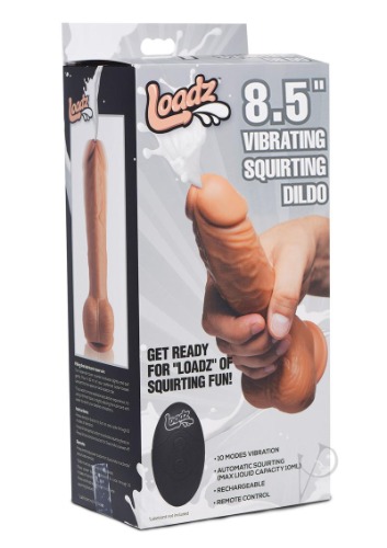 Loadz Squirting Dildo 8.5" Medium