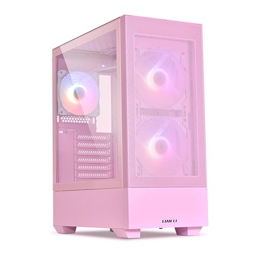 LIAN LI Pink Computer Case