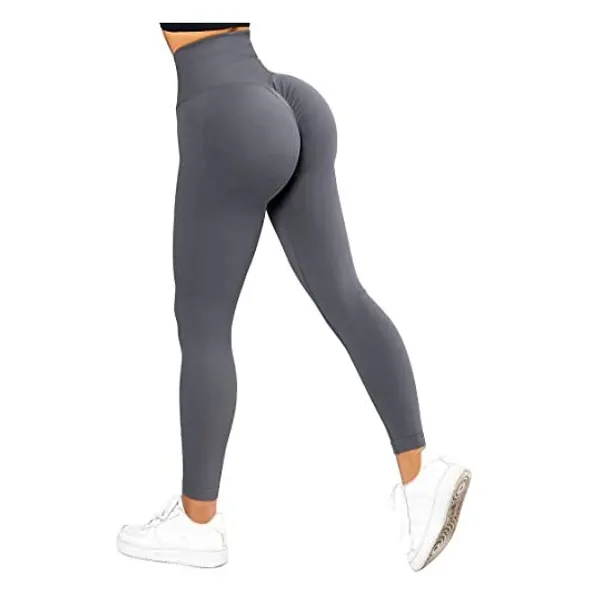 
                            SUUKSESS Women Scrunch Butt Lifting Seamless Leggings Booty High Waisted Workout Yoga Pants
                        