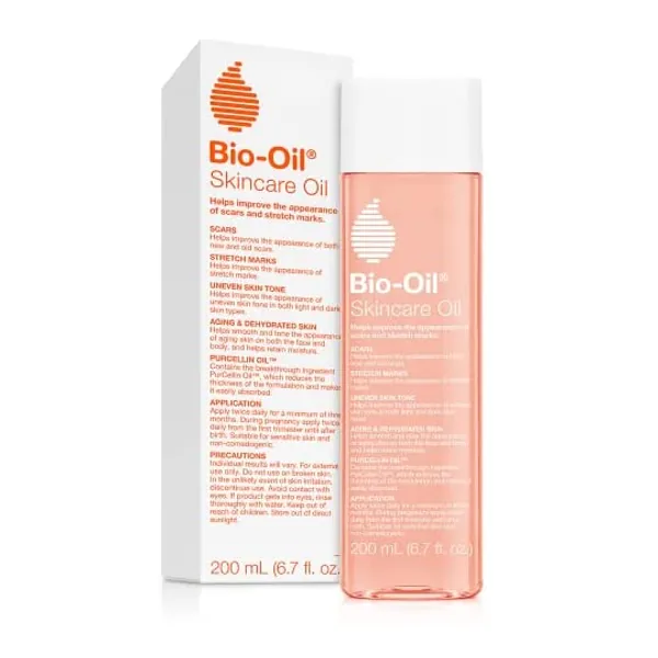 
                            Bio-Oil Skincare Oil, Body Oil for Scars and Stretchmarks, Dermatologist Recommended, Non-Comedogenic, For All Skin Types, with Vitamin A, E, 6.7 Fl Oz (Pack of 1), Red
                        