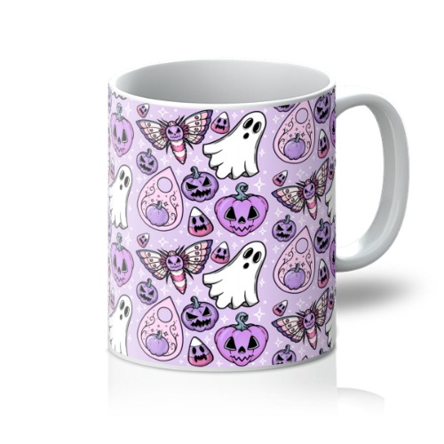 Spooky cute pastel Halloween Mug - 11oz / White