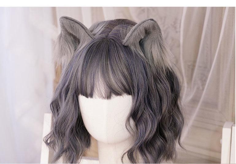 Luxury Realistic Neko Ears - Grey