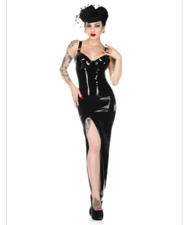 Latex Evening Gown (Tequila Evening Gown - Libidex