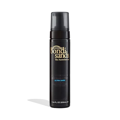 Bondi Sands Self Tanning Foam | Lightweight, Self-Tanner Foam Enriched with Aloe Vera and Coconut Provides an Even, Streak-Free Tan - 6.76 Fl Oz (Pack of 1) - Ultra Dark