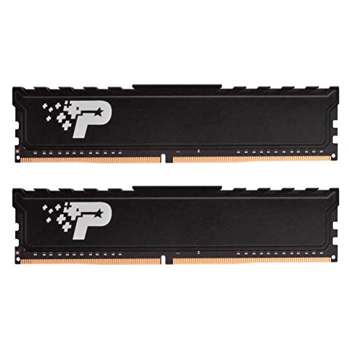 Patriot Signature Premium DDR4 16GB (2x8GB) 2666MHz (PC4-21300) UDIMM kit with Heatshield PSP416G2666KH1