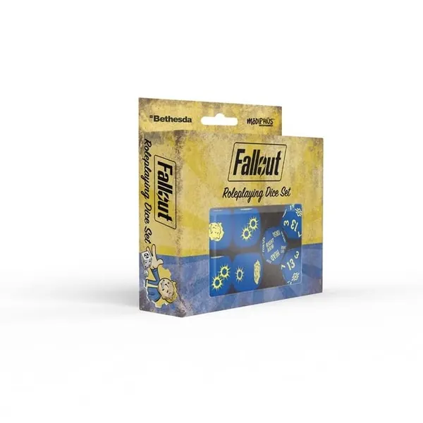 Modiphius Fallout: The Roleplaying Game Dice Set,Various - 