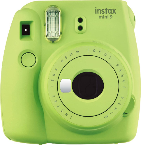Fujifilm Instax Mini 9 Instant Camera, Lime Green - Lime Green Base
