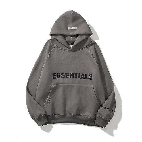 Essentials kapucnis pulóver | 2024-es Bestseller Alap Hoodie | szürke / M