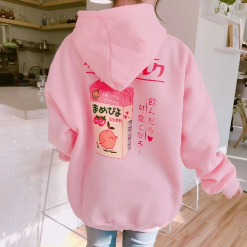 Strawberry Milk Hoodie