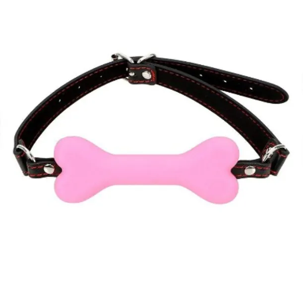 Silicone Dog Bone Mouth Gag 