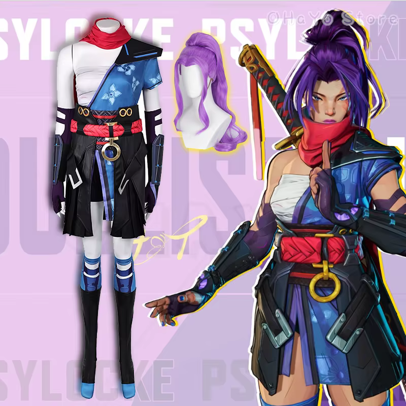 Rivals Psylocke Cosplay Costume