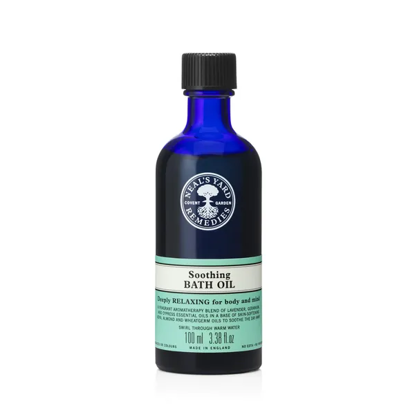 Neal's Yard Remedies Soothing Bath Oil | Relax Body & Mind w/ Soothing Therapeutic Oils| 100ml