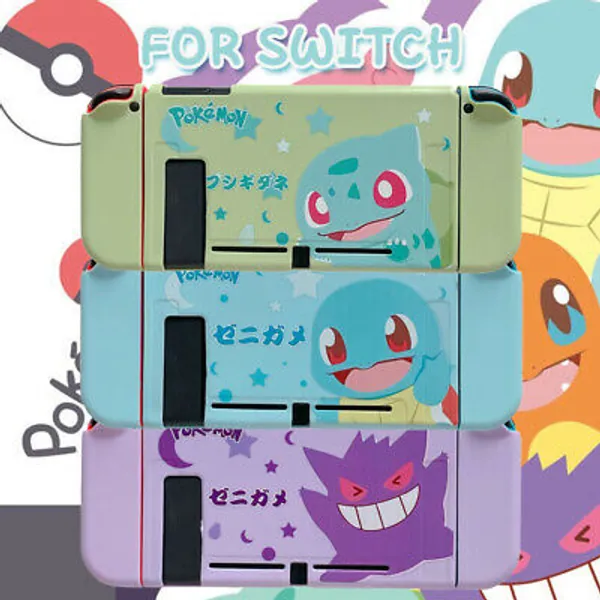 Cute Japan Cartoon Pokémon Nintendo Switch Case Skin soft Shell Protective Cover | eBay