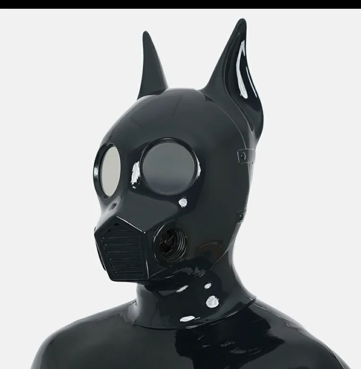 Silicone Gasmask Puppy Hood – pupjoi