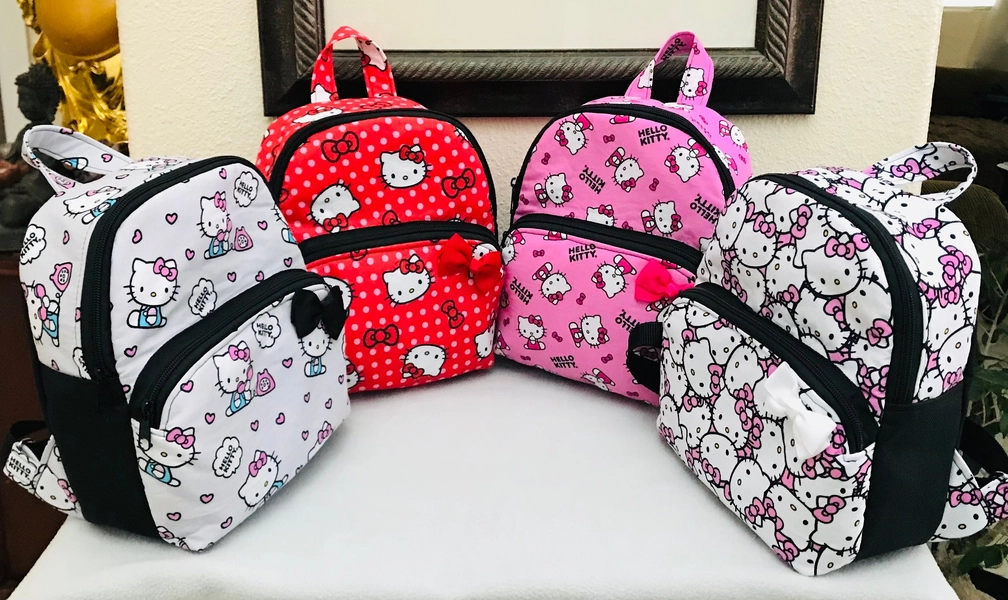 Handmade Kitty Mini Bag Pack Purse