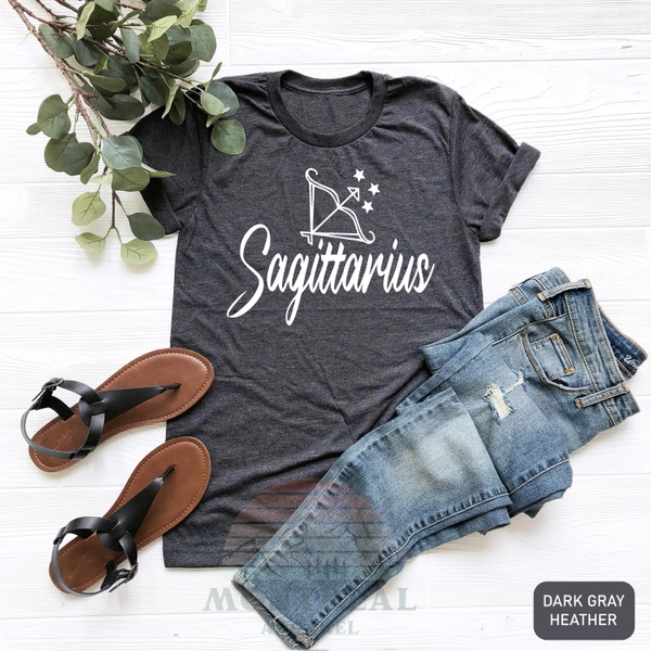 Sagittarius Zodiac Shirts For Women, Sagittarius Shirts, Sagittarius Gifts, Astrology Shirt, Sagittarius Birthday Gift, Zodiac Sign Shirts