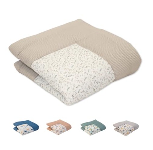 Baby Krabbeldecke 120x120 cm gepolstert 