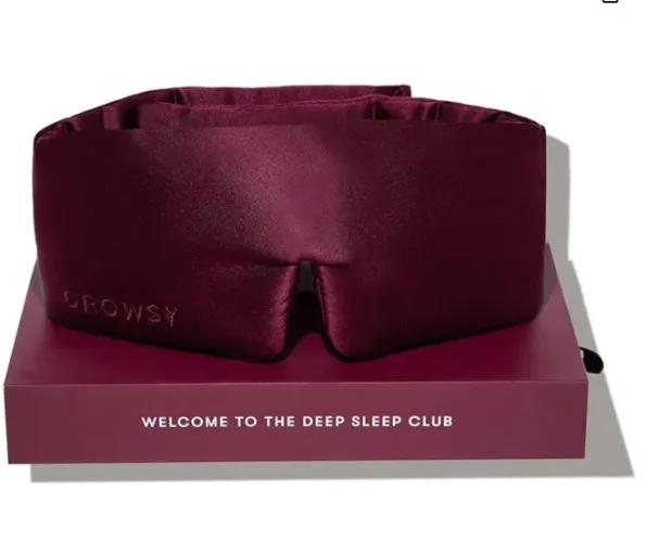 100% silk sleep mask